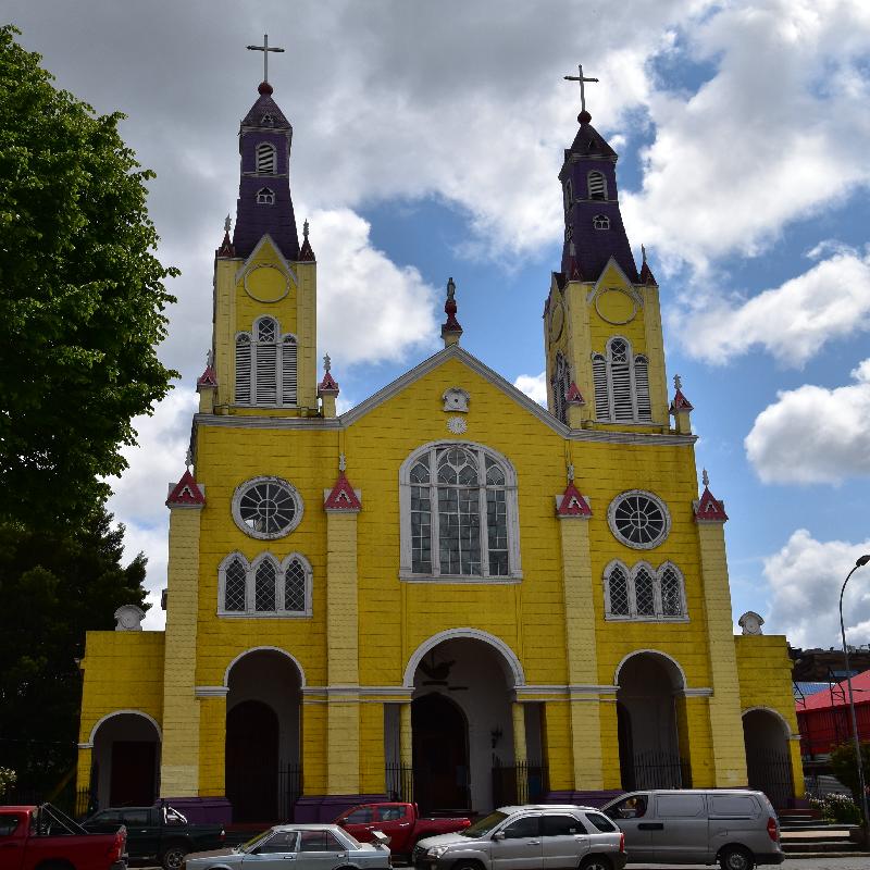 Ile de Chiloé : église de Castro